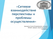 Сетевое взаимодействие перспективы и проблемы осуществления