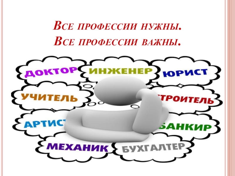 Классный час профессии 6 класс презентация