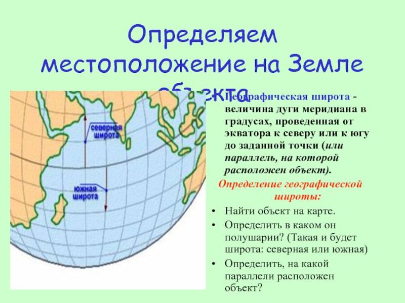 На какой широте расположен остров