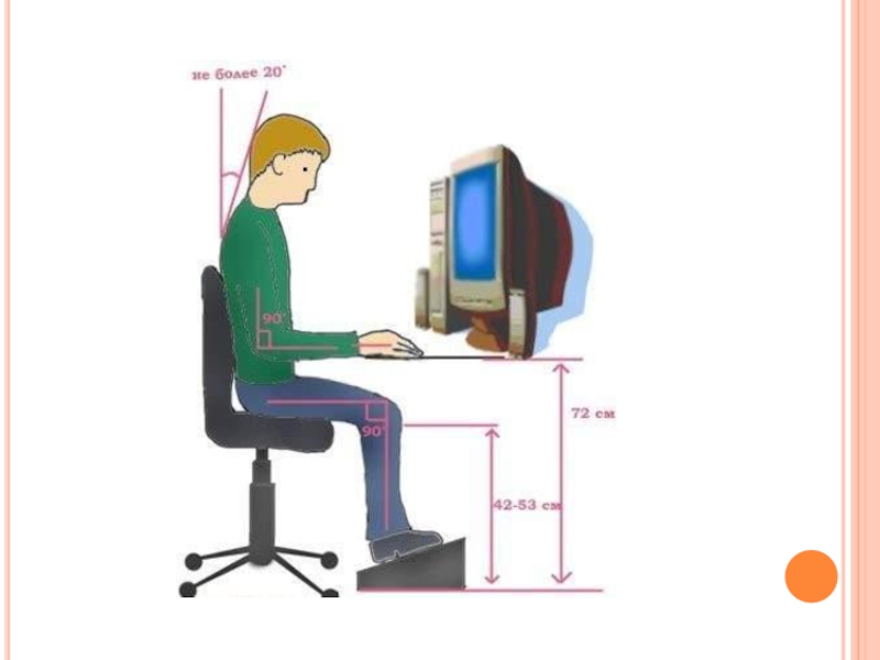 Сидячее положение за компьютером картинки