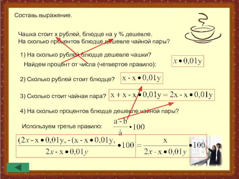 7 5 процентов сколько в рублях. Составление выражений. На сколько дешевле. Как найти на сколько процентов дешевле. Сообщение о процентах по математике.