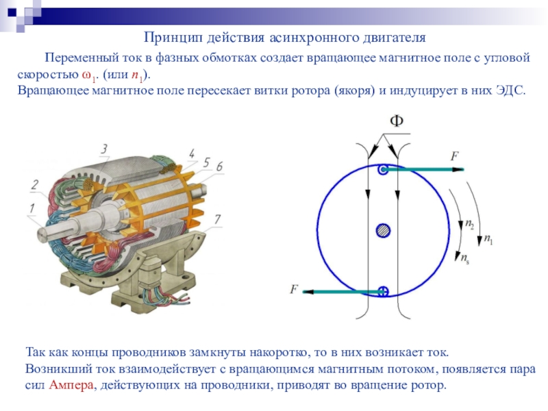 Презентация двигатель переменного тока