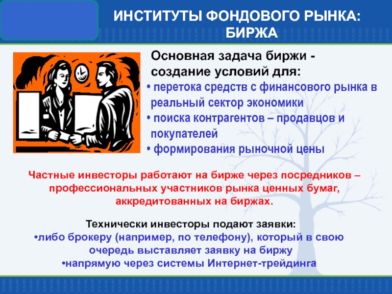 Доклад по теме Финансовый рынок и реальный сектор экономики