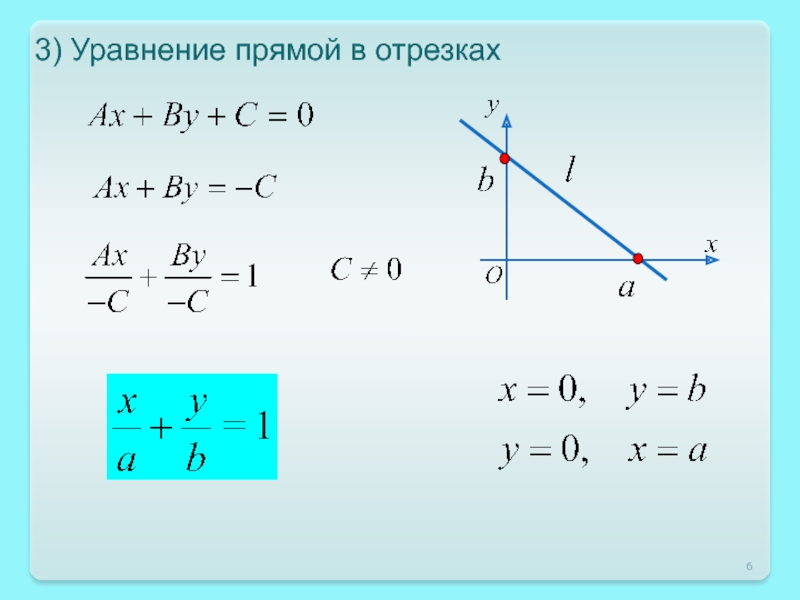 Уравнение прямой 3 7 7 класс. Уравнение прямой в отрезках. Уравнение прямйо в отрезка х. Уравнени епрямой в отрезкасх. Уравнение прямой на плоскости в отрезках.