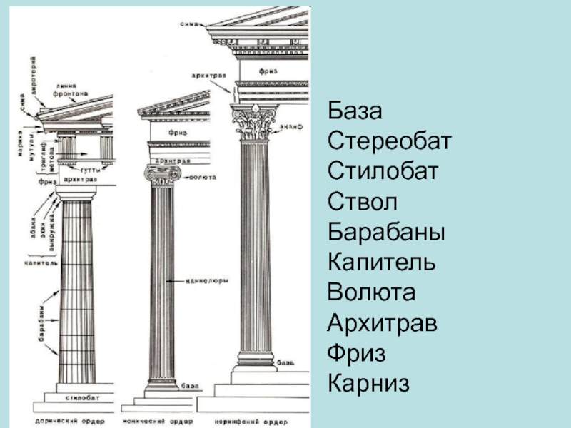 Стилобат что это такое фото