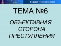 Тема №6