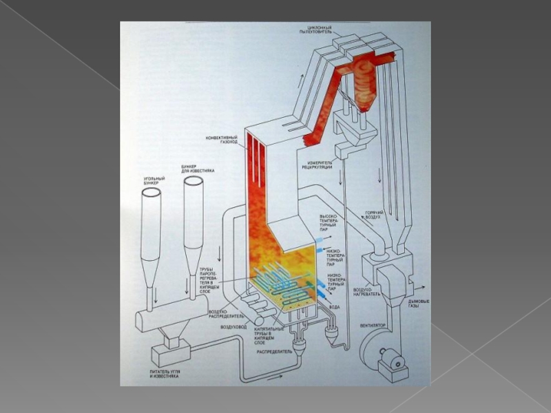 Тепловые электростанции уголь. Угольный котел ТЭЦ. Котел ТЭЦ схема. Схема котла электростанции на угле. Схема котла на угольных электростанциях.