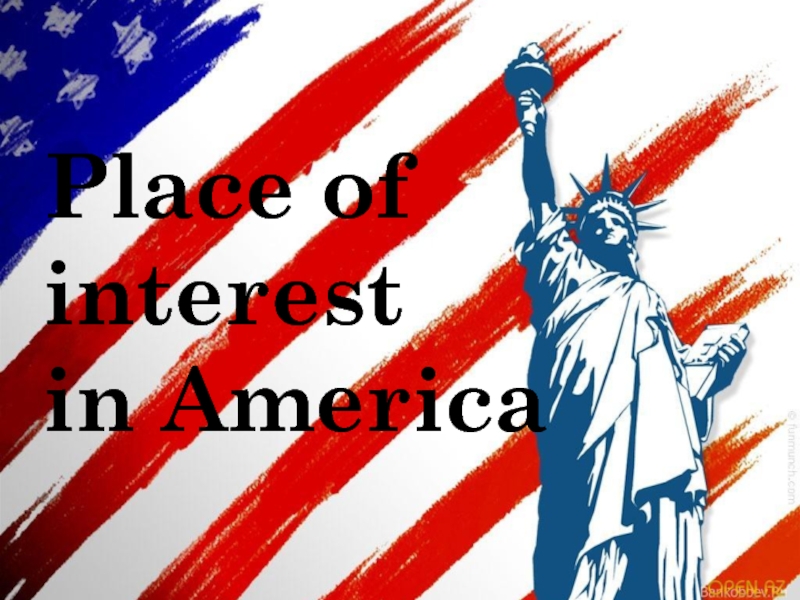 Places of interest in The USA