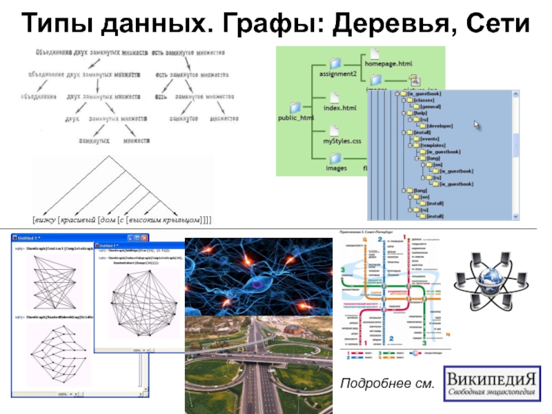 Network numbers. Типы сети дерево аббревиатура.