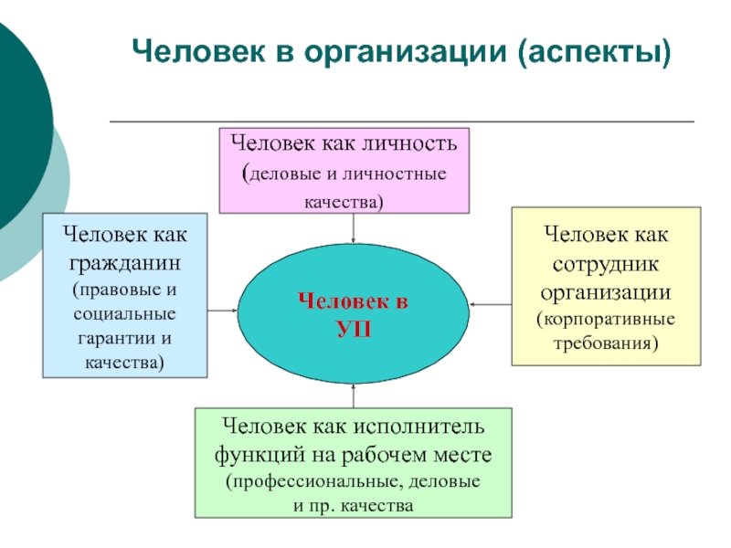 Аспекты человека