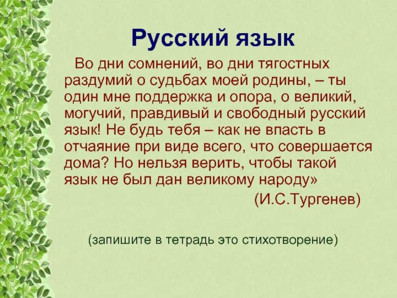 Во дни сомнений. Во дни сомнений во дни тягостных раздумий о судьбах моей Родины. Русский язык во дни сомнений. Во дни сомнений во дни тягостных раздумий о судьбах моей Родины текст.