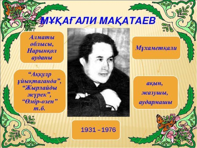 Мұқағали Мақатаев