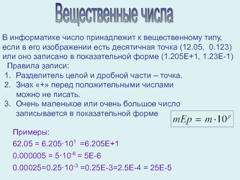 Развернутая форма числа в информатике