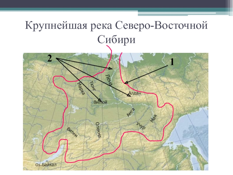 Реки западной сибири карта