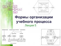 Формы организации учебного процесса