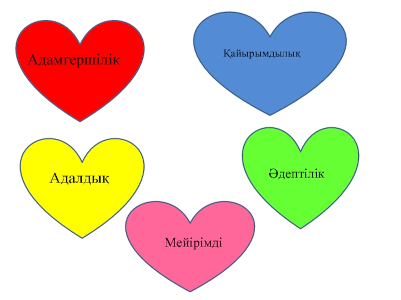 Адамгершілік асыл қасиет презентация