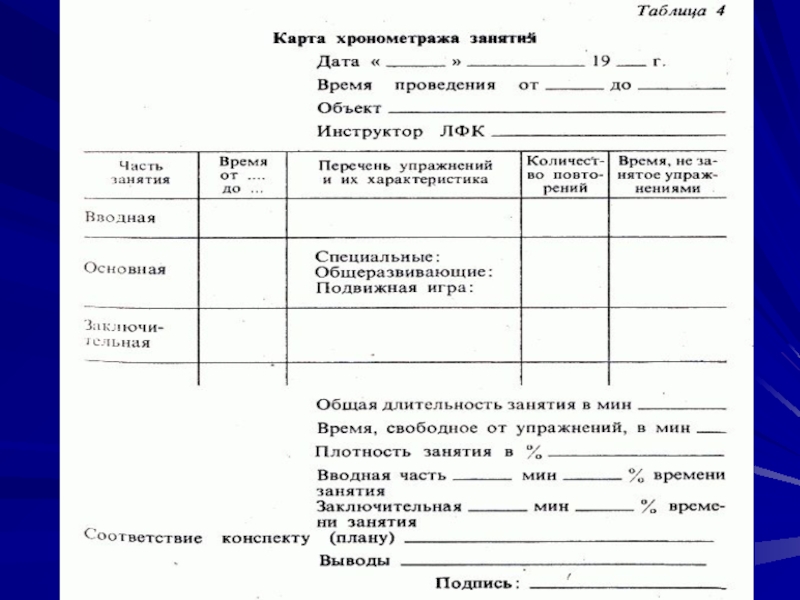 Годовой план инструктора лфк