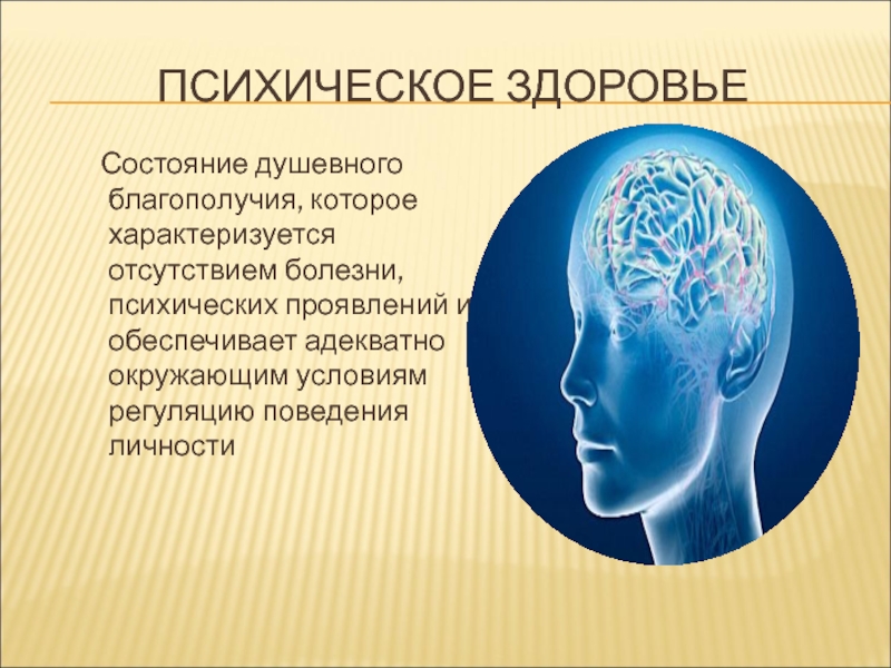 Влияние на здоровье психоэмоционального состояния и социальных условий жизни проект