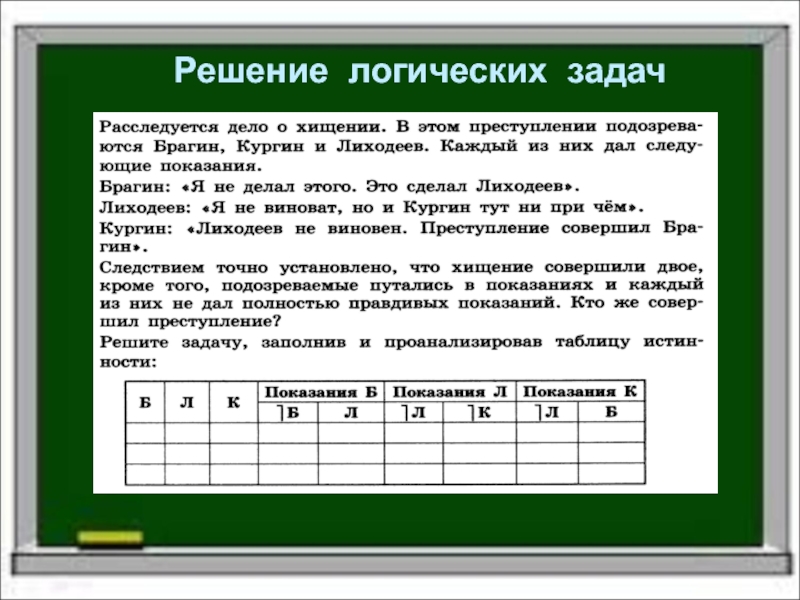 Задачи восьмой класс. Задачи на логику 8 класс Информатика. Решение логических задач. Логические задания по информатике. Решение логических задач Информатика.