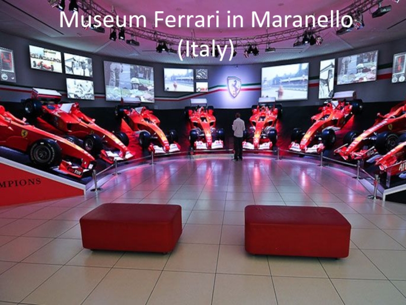 Museum Ferrari in Maranello (Italy)