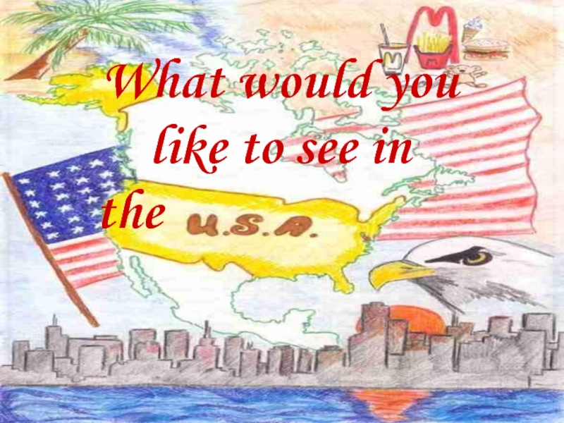 What would you like to see in the USA?
