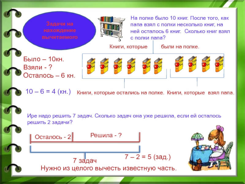 На четырех полках было