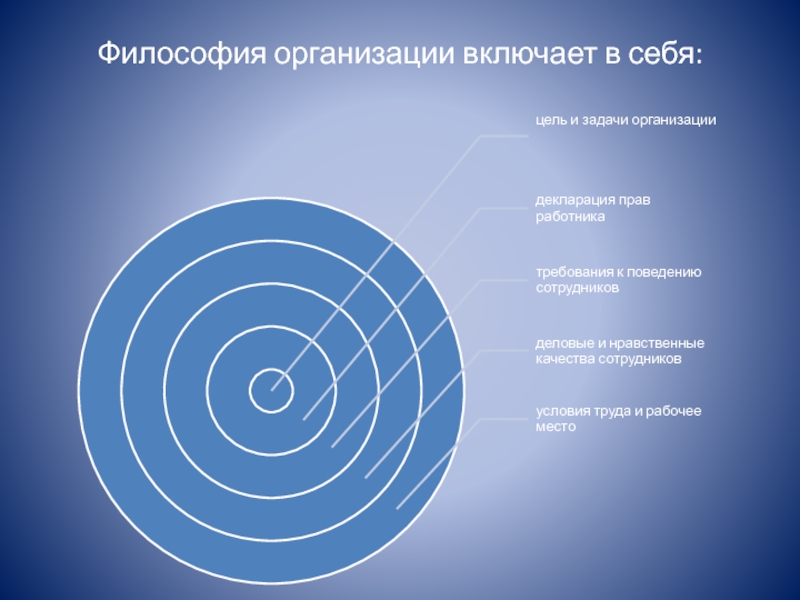 Философия организации