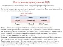 Векторные модели данных (ВМ)