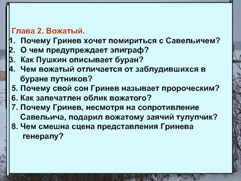 Образ савельича в капитанской дочке 8 класс