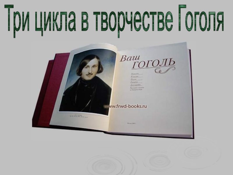 Цикл гоголя. Три цикла творчества Гоголя. Гоголь наш Современник.