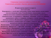 Развитие речи, как средство общения во второй группе раннего развития по программе ОТ РОЖДЕНИЯ ДО ШКОЛЫ в соответствии с ФГОС