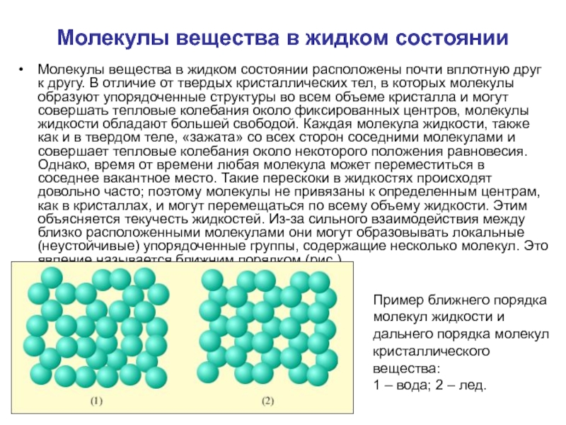 Молекулярная химия презентация