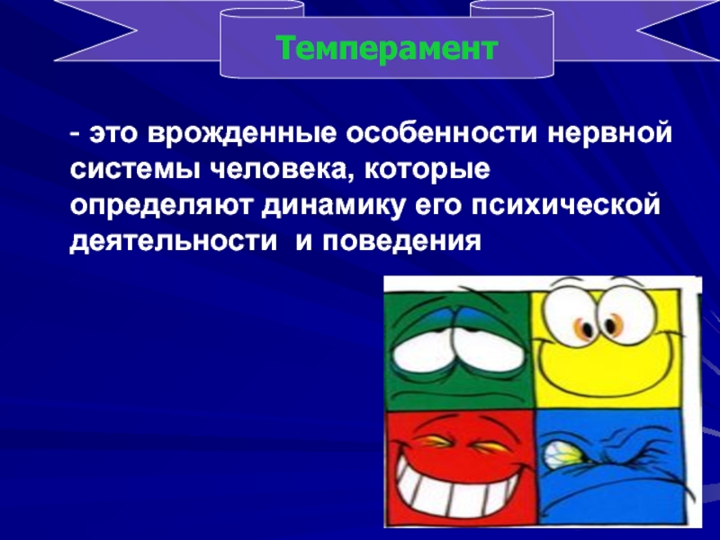 Врожденные особенности человека. Темперамент это врожденная особенность человека. Врожденные особенности нервной системы. Нервная деятельность человека и его темперамент.