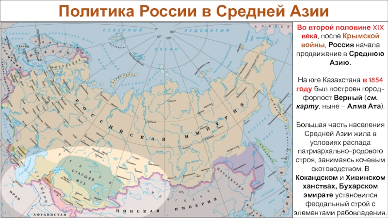 Внешняя политика россии в 1850 е начале 1880 х годов презентация