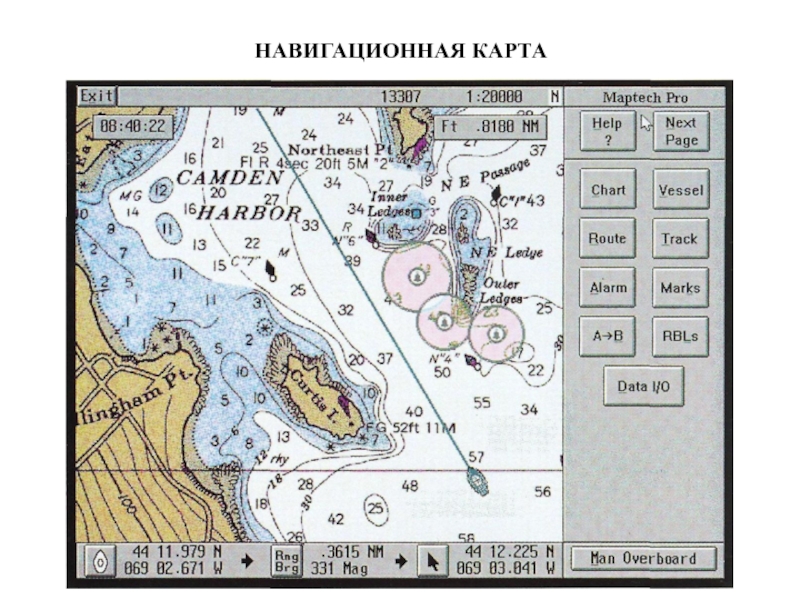 Морская электронная навигационная карта