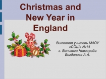 Christmas and New Year in England