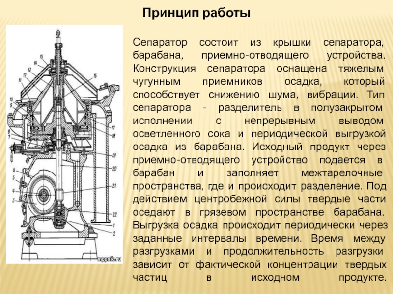 Сепаратор тьена чертеж