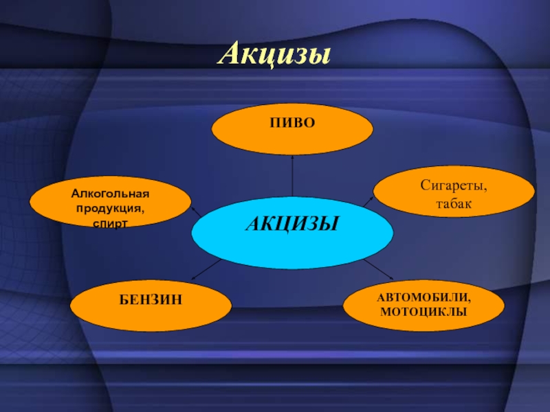 Акциздер салығы презентация