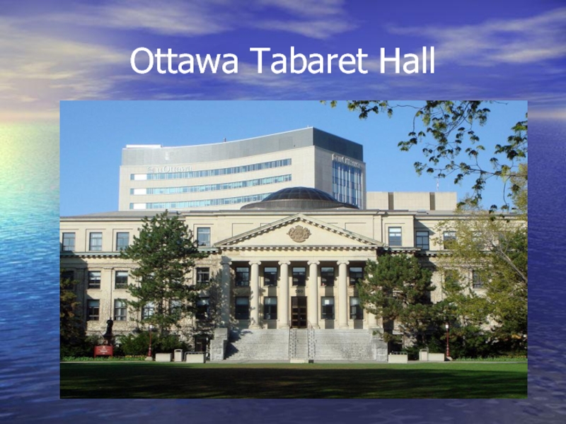 Ottawa Tabaret Hall