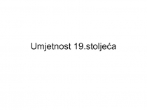 Umjetnost 19.stoljeća