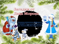 Загадки от Деда Мороза