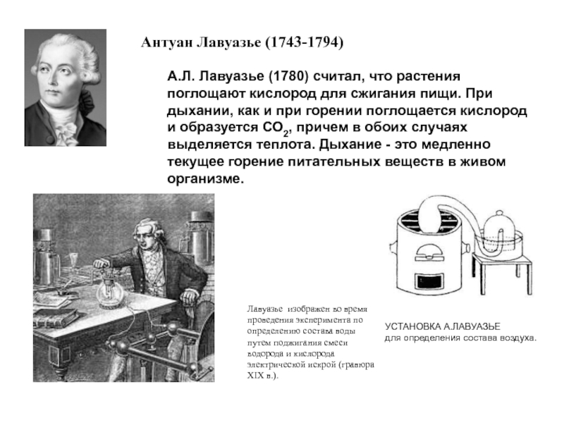 Жизнь и деятельность лавуазье презентация