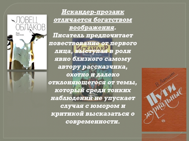 Излагая свои взгляды автор предпочитает. Писатель и прозаик разница.