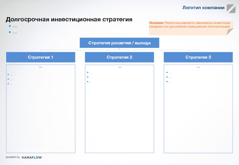 Стратегия выхода из проекта для инвесторов