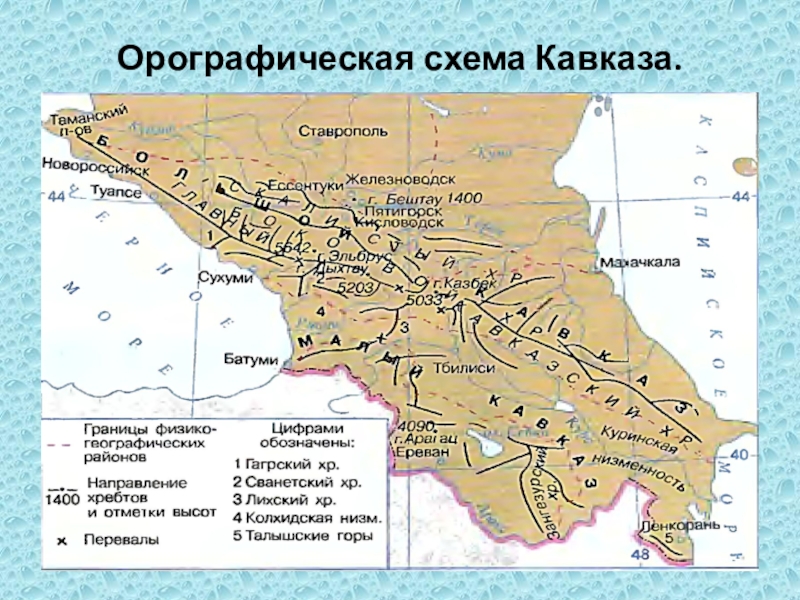 Презентация страны закавказья география 9 класс