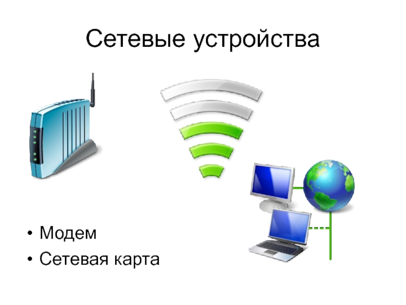 Модем сетевая карта