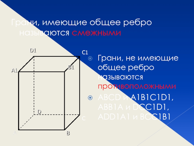 Грани имеют. Грани имеющие общее ребро. Грани имеющие общее ребро называются. Две грани имеющие общее ребро называются. Грани не имеющие общих ребер называются.