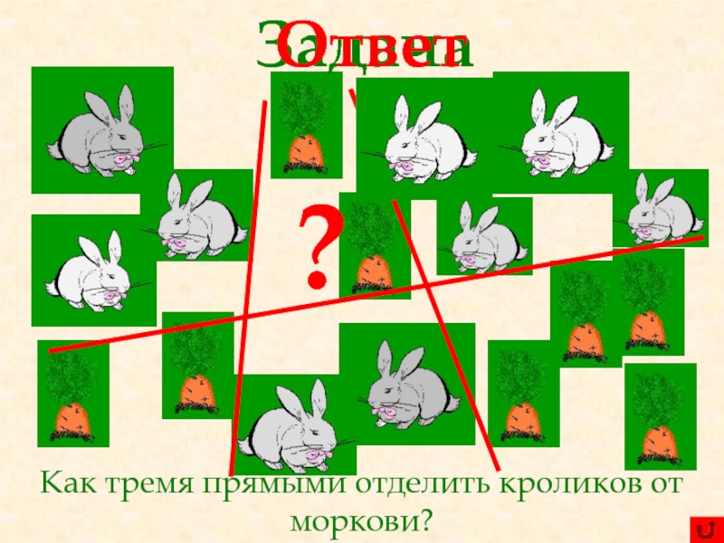 Kak 3. Как тремя прямыми отделить кроликов от моркови. Отделить коз от капусты тремя прямыми линиями. Проведи 3 прямые линии отделив кроликов от моркови.