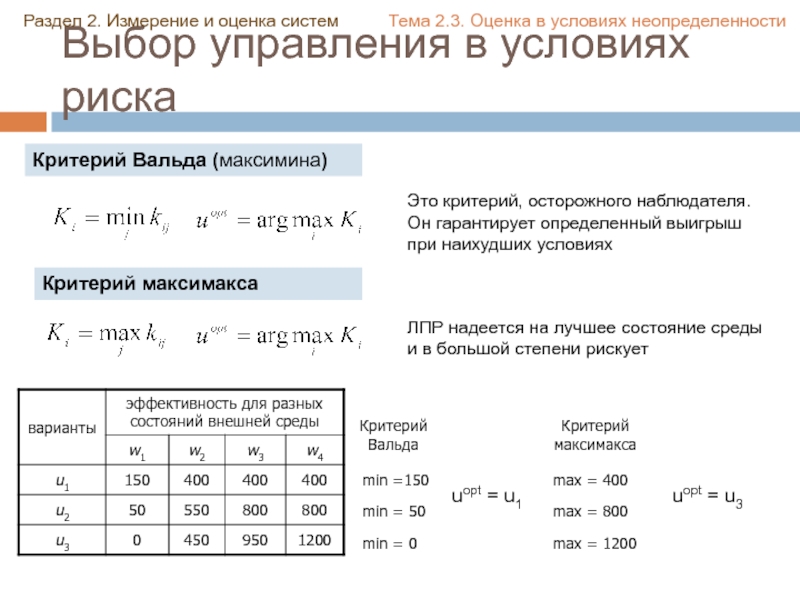 Критерий вальда