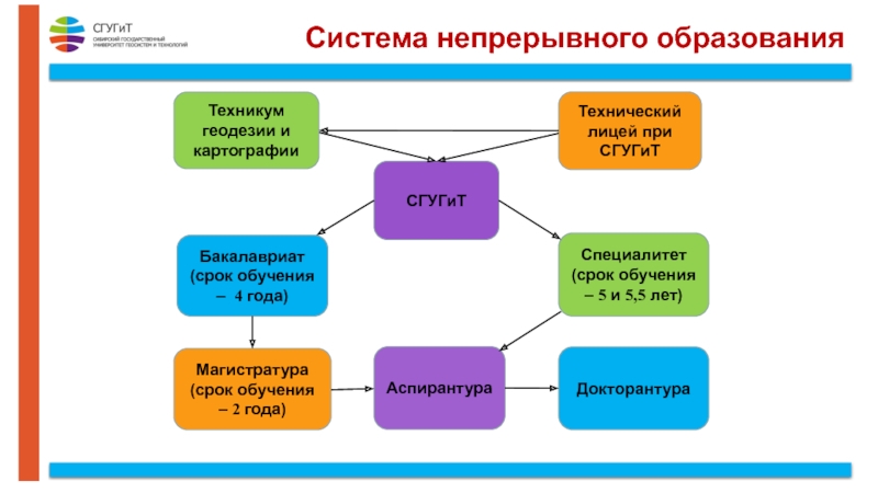 Система образования 5. Технический лицей при СГУГИТ. Специалитет срок обучения. Бакалавриат срок обучения. Специалитет время обучения.